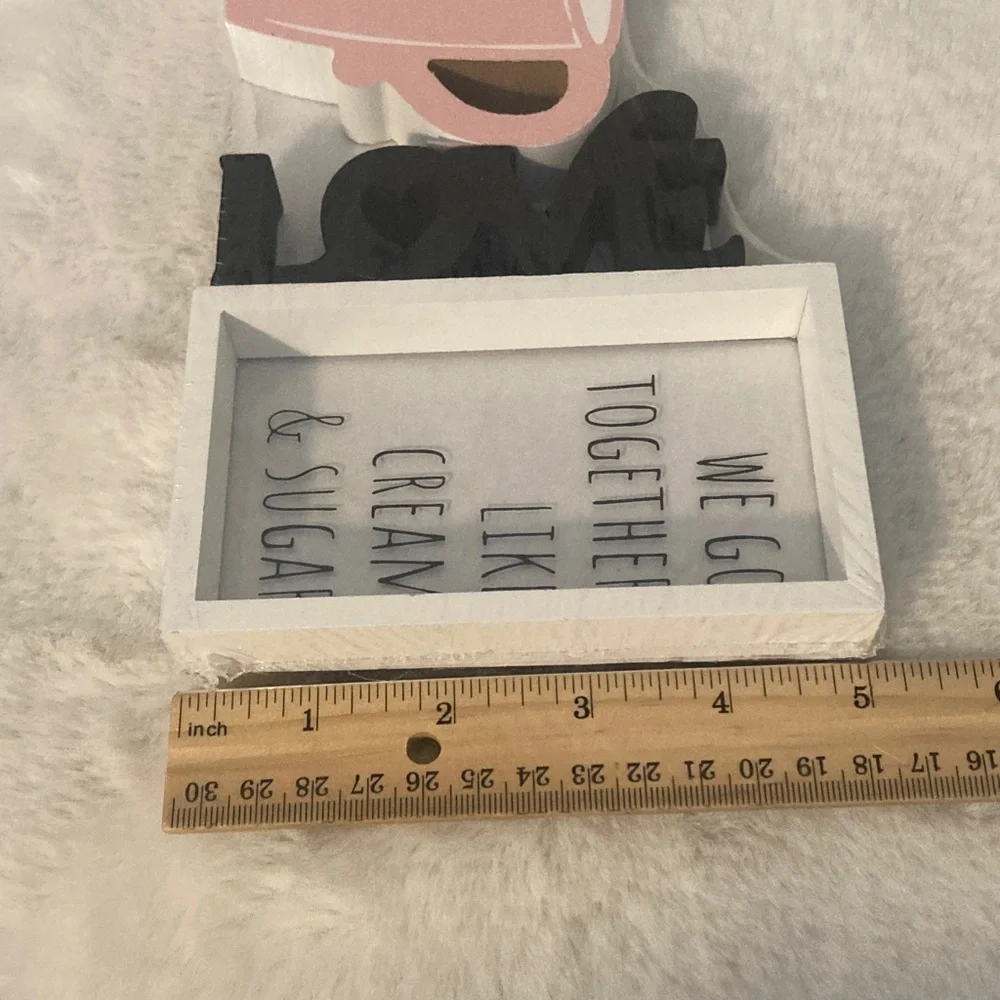 Target BP 2023 Valentines Day Mug, Love, Cream and Sugar Sign